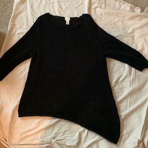 Asymmetrical sweater dress size 3